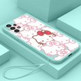 thumbnail image 2 of Hello Kitty Art Phone Case For Samsung Note 8 9 10 20 Plus Lite Ultra A32 A52 A52S A72 A02 A22 Lite Liquid Rope Funda Cover Capa Gift Festivals, 2 of 7
