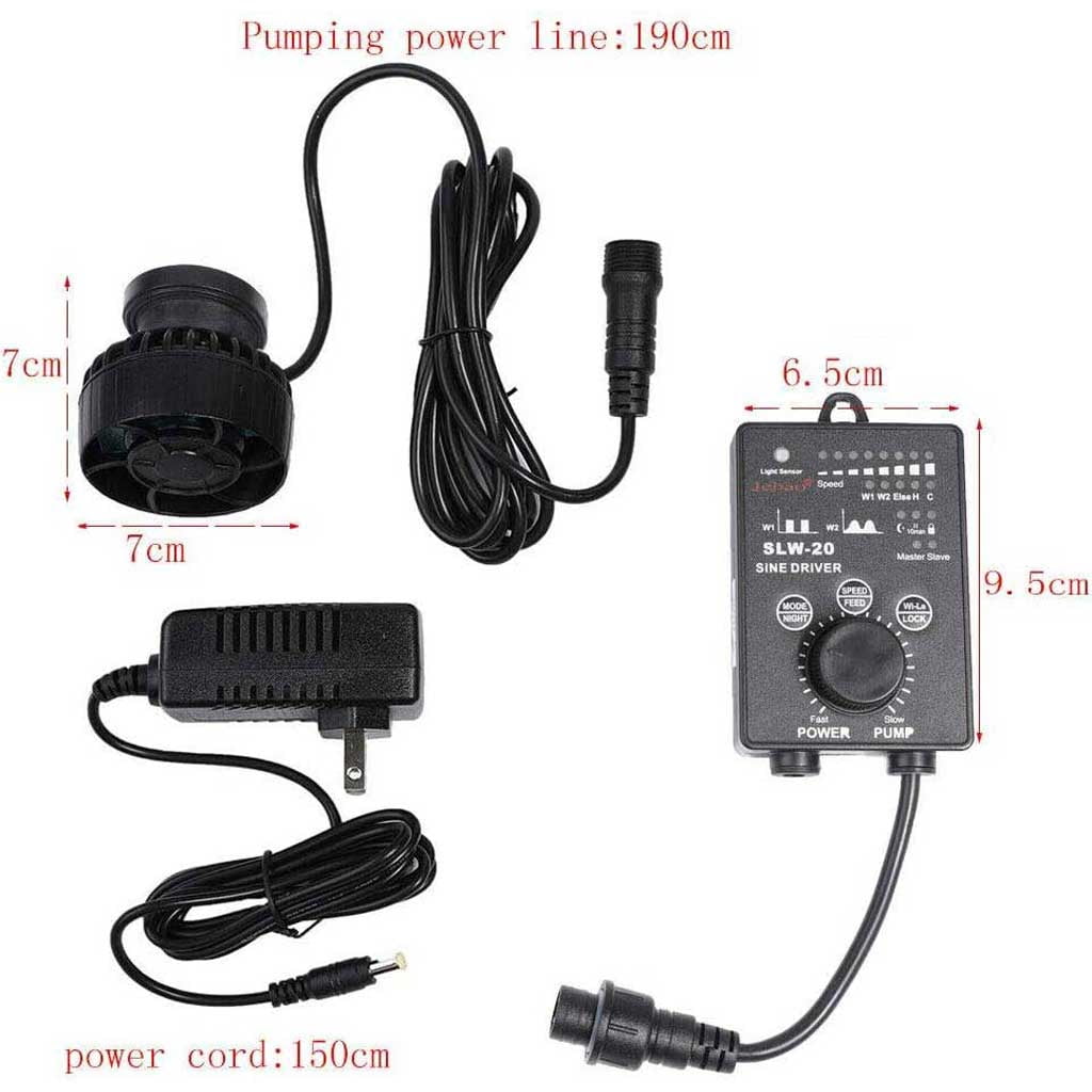 Jebao/Jecod Fresh water Sea water Coral Aquarium Wave Surf Pump SLW-20
