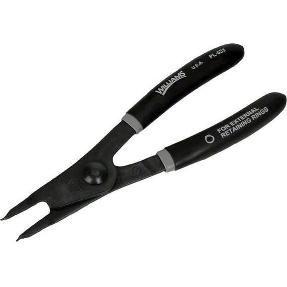 Williams Fixed Tip Retaining Ring Pliers - External