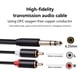 thumbnail image 2 of Tholdsy Cable de Audio doble enchufe chapado en oro carcasa de aleación de aluminio fácil de aplicar adaptador ligero Cable de PVC para amplificador de Type3 NO3, 2 of 6