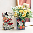 thumbnail image 4 of Maceta de flores para boda, jarrones decorativos de cerámica, bonita decoración para habitación para plantas, maceta para decoración del hogar, jarrón con forma de libro, 4 of 6