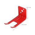 thumbnail image 3 of 1 Set Fire Extinguisher Mount Wall Hook Universal Fire Extinguisher Hanger Metal Extinguisher Mounting Bracket, 3 of 9