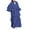 Blue, variant on PINQI Casual Dress for Toddler Girls Dress Children Girls Chiffon Dress Cardigan Abaya Hijab Dress with Belt Dubai Elegant Dress Prayer Party Gift
