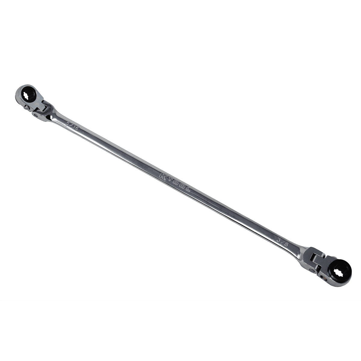 K Tool International KTIXDRF7 extra long rotating head ratcheting wrench set