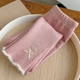 thumbnail image 2 of Ulitacool Trousers For Girl Slim Leg Winter Warm Pants Thickened Leggings For Baby Autumn And Bottoms For Kids Classic Basic Sweatpants Pink 12-18 Months, 2 of 3