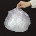 thumbnail image 2 of FMP Brands 4 Gallon Trash Can Bags, Small Clear Garbage Bin Liners, 250 Pack, 2 of 6