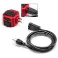 thumbnail image 4 of Hyper touch power cube plus cord, 6 feet, 16AWG, 3 usb A, 1 usb C, ABS fire - retardant material, 4 of 6