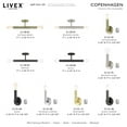 thumbnail image 2 of Livex Lighting - Copenhagen - 2 Light Semi-Flush Mount In Mid-Century Modern, 2 of 11