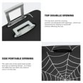 thumbnail image 5 of Daiia A Web With A Spider Luggage Cover, Thickened Washable Travel Luggage Covers, Elastic Unique Baggage Covers for 18-20 inch Luggage-Medium, 5 of 9