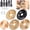 14-piece set, variant on Wood Carving Disc Set for 4in Angle Grinder – 5/8in Arbor Cutting Wheel Attachment for Wood Shaping and Carving Tool Use