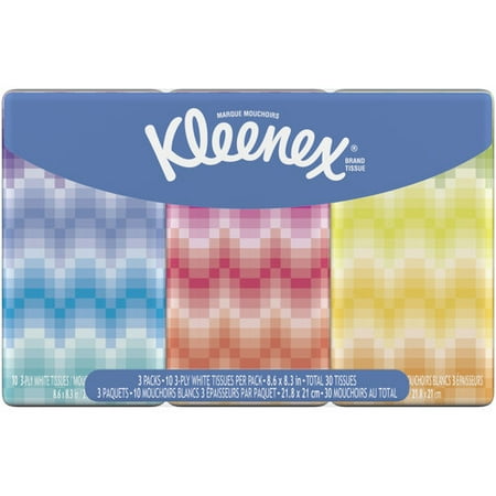 Kleenex 3 Pack Pocket Pack