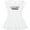 AA-White, variant on Inktastic Little Miss Trouble Girls Baby Dress