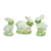 Pack of 6 Sweet Delights Bunny Rabbits with Ruffled Collars Easter Figures