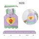 thumbnail image 2 of Arnés y correa para perro, chaleco de malla transpirable, ajustable y antitirones, ideal para perros pequeños y medianos, ideal para pasear al aire libre (morado con correa)., 2 of 7