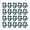 Green, variant on D-GROEE 60Pcs Holiday Light Clips Christmas Light Clips Outdoor Hang Gutter Hooks for Christmas Decoration String Lights Weatherproof Outdoor Lights Clip for Halloween Xmas