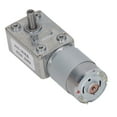 thumbnail image 3 of DC  Gear Motor, Rectangular 60RPM Accurate DC Speed Reduction Motor Aluminum Brass  For DIY, 3 of 8
