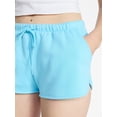 thumbnail image 4 of No Boundaries Fleece Dolphin Shorts, 2" Inseam, Women’s XXS-XXL, 4 of 5