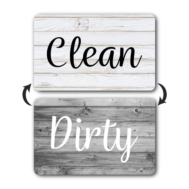 Lavaplatos Magnet Brothers Bench Clean Dirty Gris/Blanco