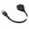 thumbnail image 4 of OBD 2 to 6 PIN OBD Diagnostic Tool Scanner Code Reader Adapter Car Connector Cable For Kawasaki Motorcycle, 4 of 7