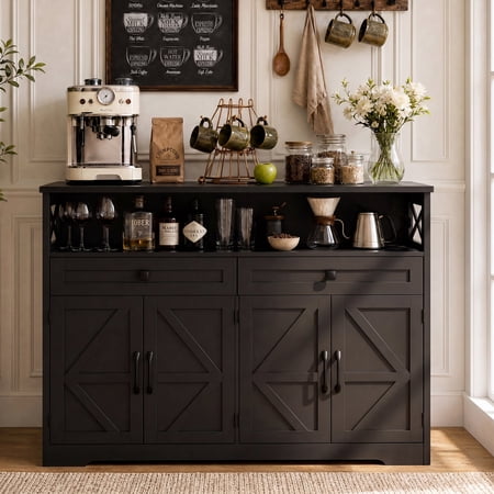 Poshby 47 W Sideboard Buffet Cabinet with S… product image