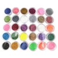 thumbnail image 4 of Yinanstore 3X 30 Colors Set Colorful Glitter Nail Art Powder Makeup Manicure, 4 of 8
