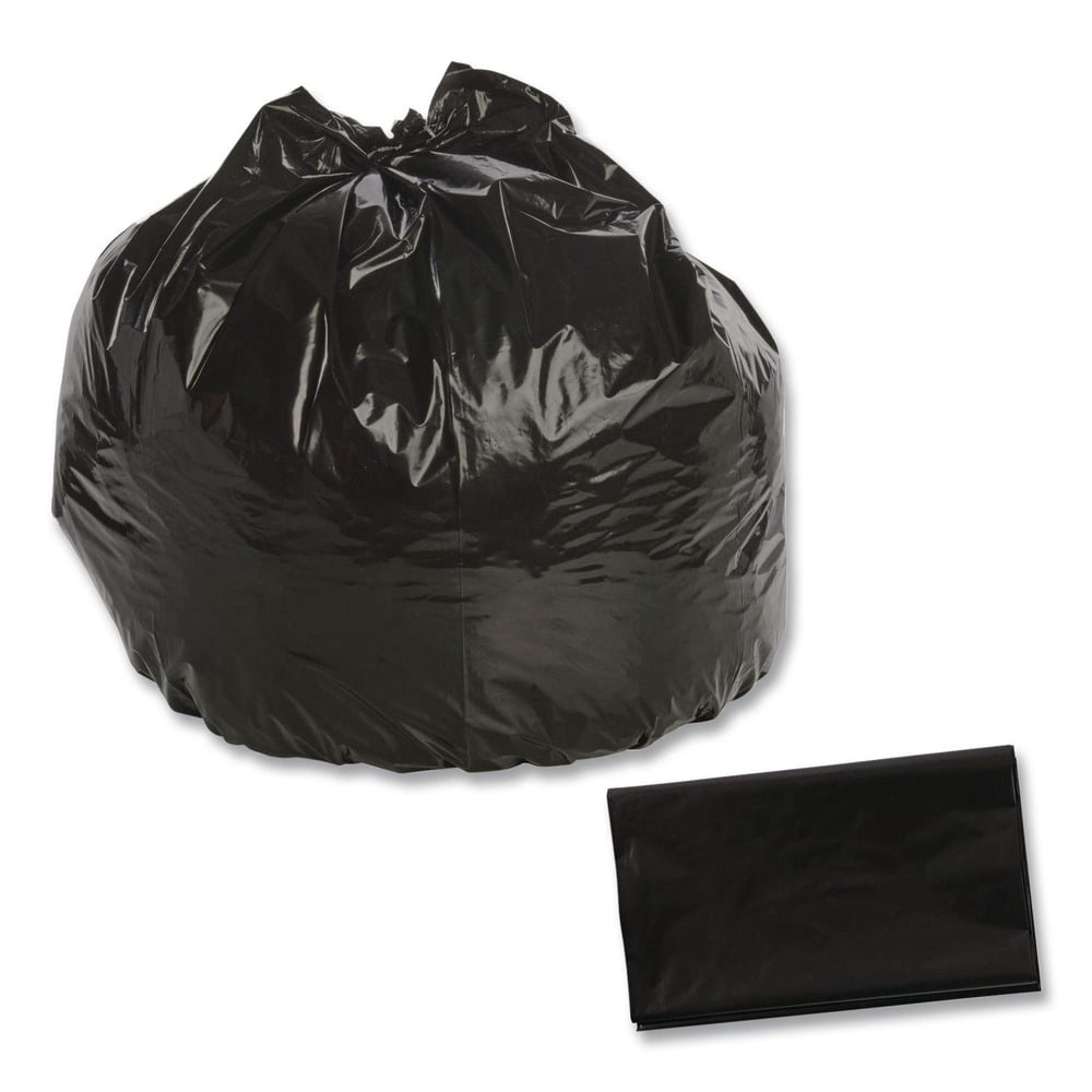 Stout  Trash Bags, 1.3-mil, 33 Gallons, 33" x 40", Brown, Carton Of 100