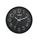 thumbnail image 1 of Reloj De Pared Digital Decoración Pared Moderno Cuarzo 30cm Lab.G Negro, 1 of 5