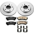 thumbnail image 2 of PowerStop Front Geomet Coated Brake Rotor and Pad Kit Fits: FORD MAZDA Select Models CRK782, 2 of 5