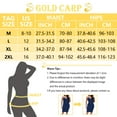 thumbnail image 3 of GOLD CARP Shapewear Women Shaping Bodysuit Seamless Tummy Control Full Body Shaper Thigh Slimmer Adjustable Straps,Beige,L, 3 of 5
