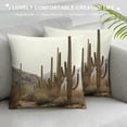 thumbnail image 3 of Creowell Cactus Pillow Cushion Covers for Sofa Couch Bedroom Car Chair Home Decor, All Year Round Suitable Throw Pillow Cover 1PC 22x22in, 3 of 5