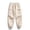 Beige, variant on Elastic Waist Tapered Sweatpants with Drawstring Men 2026 Casual Lightweight Sports Pants with Pockets