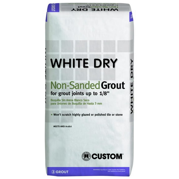 Custom Building Products 2 White Dry Non-Sanded Tile Grout WDG25