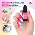 thumbnail image 6 of SAVILAND Airbrush Gel Nail Polish: No Dilution Fluorescent Airbrush Nail Polish Shine All Night Long, 12 Colors Glows in The Dark for Nails French Manicure DIY Nail Salon, Gifts & Party & Bar Social, 6 of 8