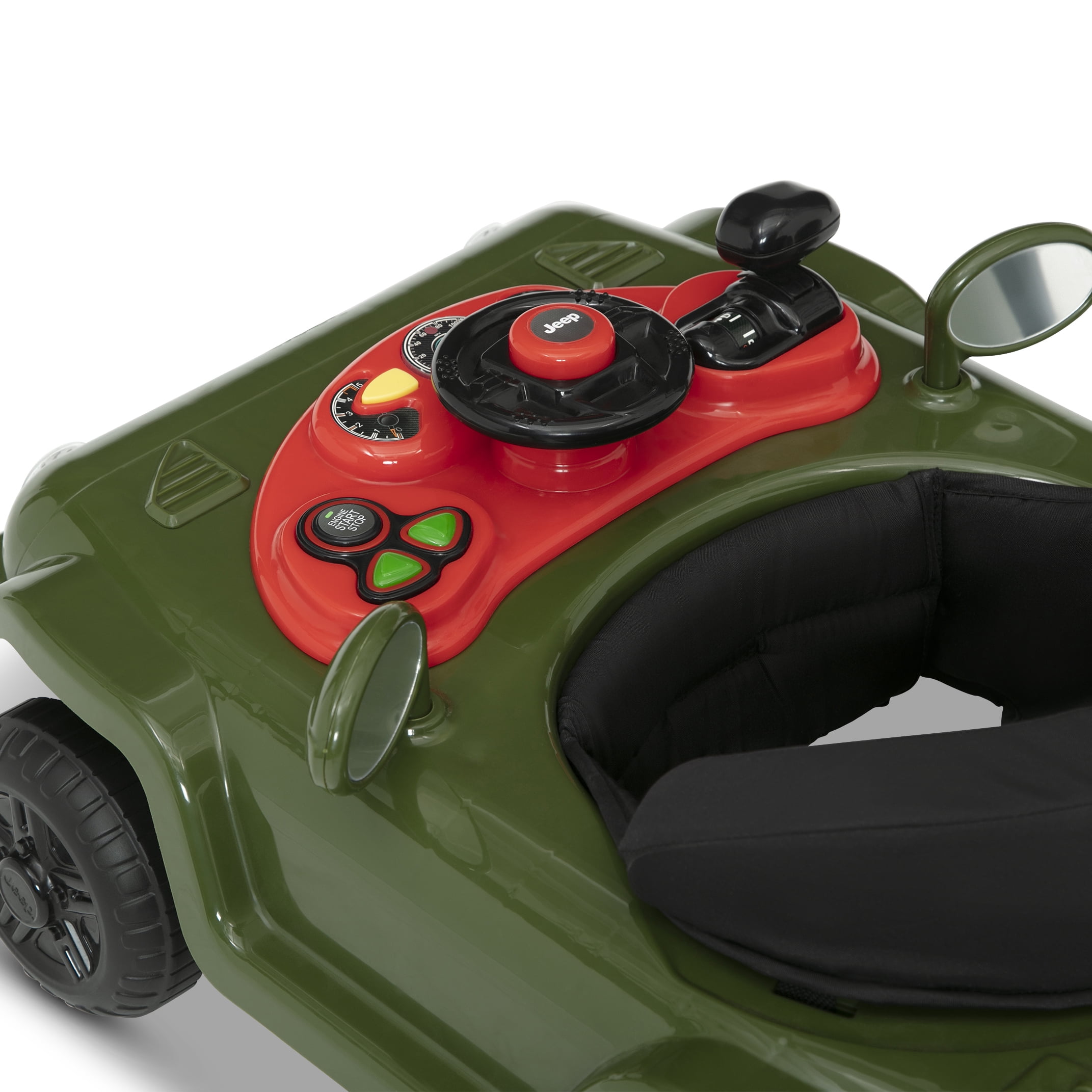 Jeep Wrangler Activity Walker by Delta Children, Green