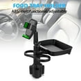 thumbnail image 3 of Portavasos 4 en 1 para coche, portavasos ajustable para coche, bandeja, mesa de comida, accesorios para automóviles JShteea Nuevo, 3 of 7