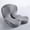 Light Gray, variant on Car Seat Cushion for Tailbone Pain Relief – L-Shaped Pressure-Relieving Cushion; Suitable for Office Chairs, Wheelchairs, and Car Seats