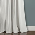 thumbnail image 5 of Lush Decor Linen Button Farmhouse Curtains, Gray Medallion Pattern, 84 x 40 Inch, 1 Panel, 5 of 7