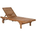 thumbnail image 4 of Safavieh Newport Outdoor Modern Chaise Lounge Chair with Cushion, 4 of 9