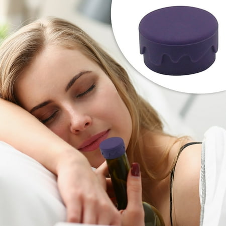 

COFEST Reusable Wine Bottle Stopper with Airtight Seal Multi-Color Beer Bottle Preservation Lids Leak-Proof Soft Glue Wine and Beer Caps Dishwasher Safe Reusable Beverage Stoppers Purple