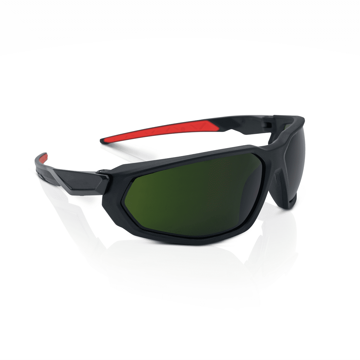 Jackson Safety Safety Glasses - HyperGuard F-Series - Shade 5.0 IR Lens - Black Full Frame - STA-CLEAR Anti-Fog
