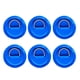thumbnail image 2 of 6 parches D para botes inflables, fabricados en acero inoxidable 316 y PVC. Azul, 2 of 6