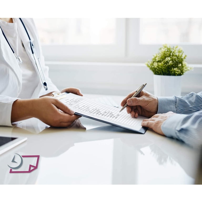 HIPAA Compliant Patient Sign-In Forms – 3-Part Confidential Log Sheets, Pack Of 50 Sets (1250 Visits) 2 thumbnail image