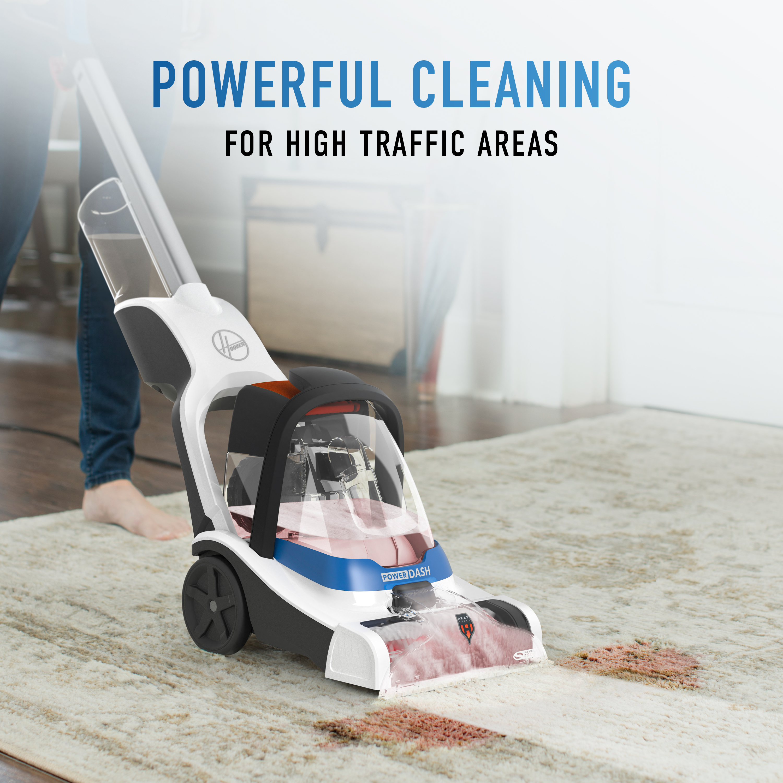 Hoover PowerDash Pet, Upright Carpet Cleaner Machine with Clean Pack Carpet Cleaner Solution Pod Samples, FH50712 - image 7 of 17