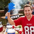 thumbnail image 5 of BlinkLLX Jumbo Hand Clappers Noise Makers for Sporting Events, 4 Pieces, 11 Inch, Blue, 5 of 6