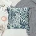 thumbnail image 2 of Wuche Beach Theme Body Pillow Cover,Nautical Blue Coral Starfish Ocean Marine Coastal,Long Pillow Case with Zipper Rectangle Bedding Pillowcase Decorative  Multiple specifications, 2 of 5