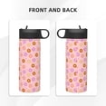 thumbnail image 3 of Pofeuu Donuts Print 18oz Sports Insulated Kettle, Sports Bottle Water Bottles For Men Women For Gym Hiking Camping Running Mountain Bike Outdoor Sports, 3 of 8