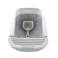 Cat Litter Box Self Cleaning AntiSplashing SemiClosed Cats Toilet