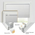 thumbnail image 4 of Keego No Drill Cordless Blind for Windows Blackout Cellular Window Shades No Tool Honeycomb Blinds Shades for Home, Easy To Install, White, 31.75"W x 60"H, 4 of 9