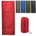 thumbnail image 4 of 10 Pack Bulk Wholesale of Cold Weather Envelope Sleeping Bags for Adults, Kids, Homeless, Camping, Indoors, Outdoors - 10 Count Sleeping Bags in Black, Navy Blue, Forest Green, Red - 71"L x 30"W, 4 of 12