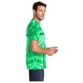 thumbnail image 3 of Port & Company Men's Tie-Dye Cotton Short Sleeve T-Shirt Kelly 3X-Large, 3 of 4